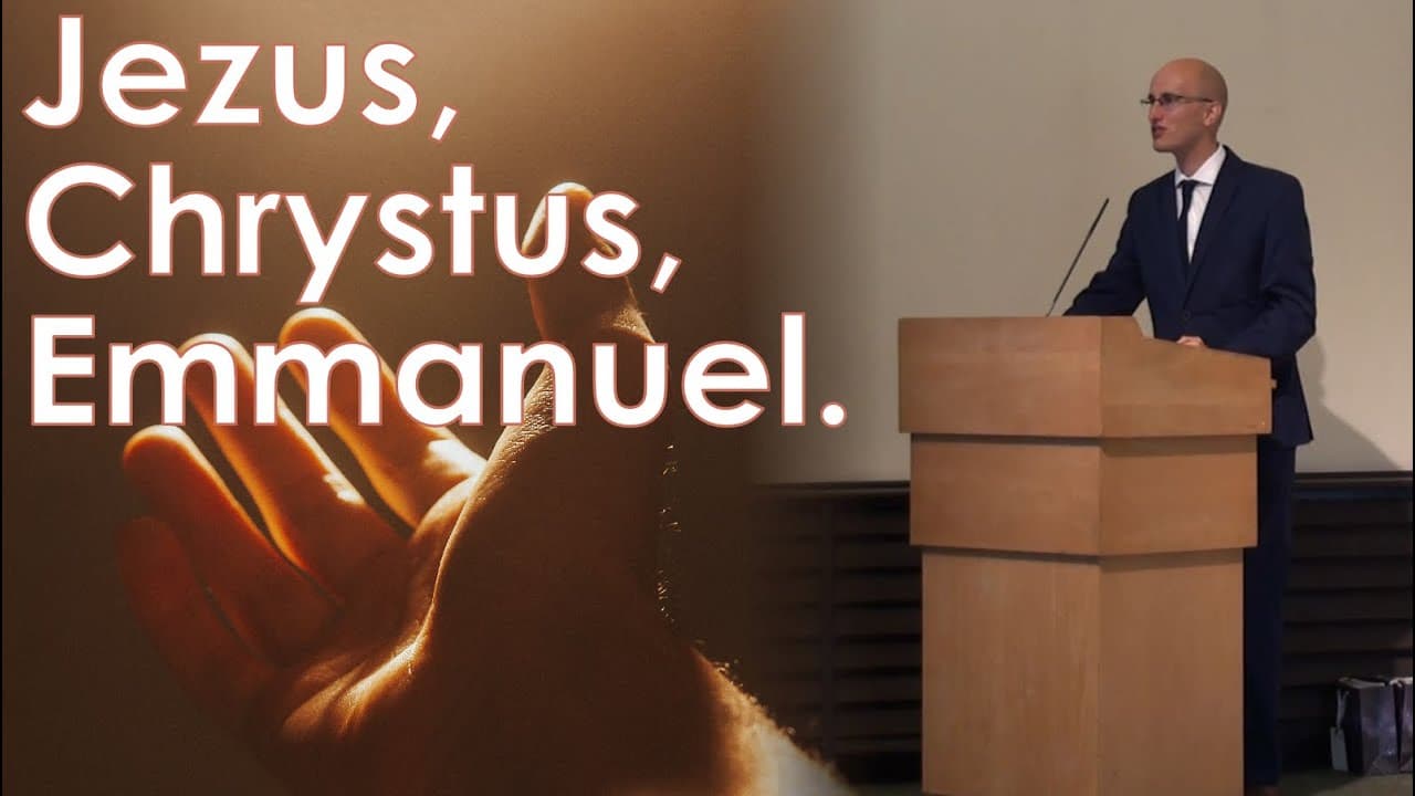2020.08.29 Marcin Pycia - Jezus, Chrystus, Emmanuel