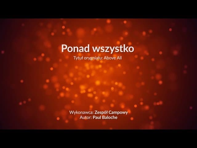 Ponad wszystko - z tekstem i wokalem