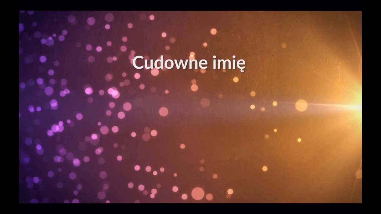 Cudowne imię (302) - z tekstem i wokalem