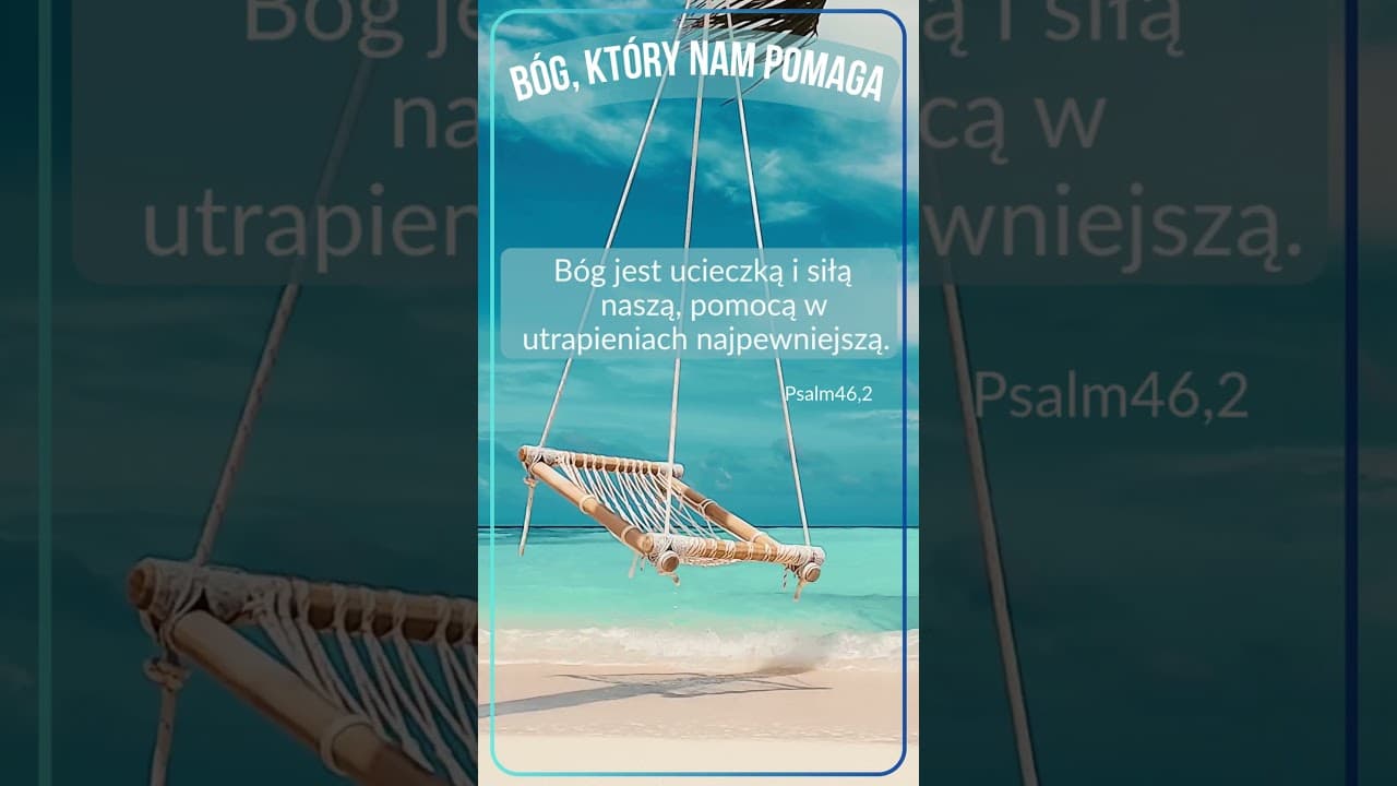 Bóg, który nam pomaga #jezus #biblia #bóg #słowobożenadziś #pobudkazesłowem