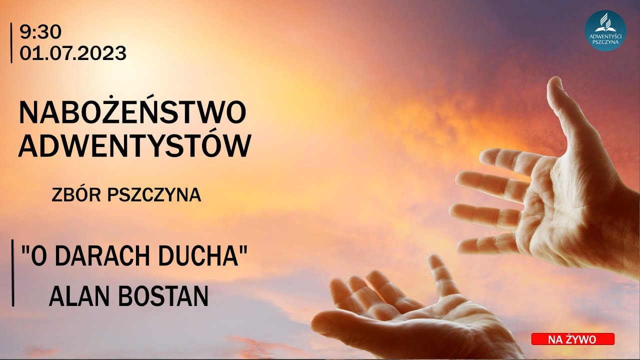 Nabożeństwo Sobotnie 01.07.2023r  g.9.30