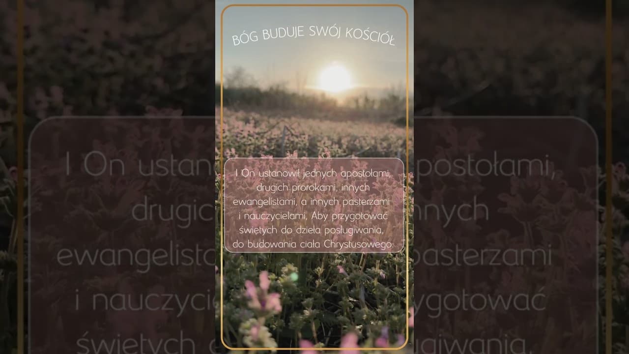 Bóg buduje swój kościół #jezus #biblia #bóg #słowobożenadziś #pobudkazesłowem