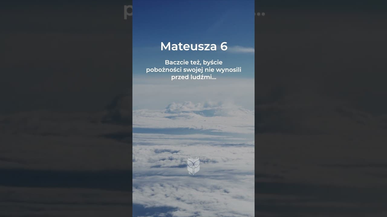 Ewangelia Mateusz 6:1-4