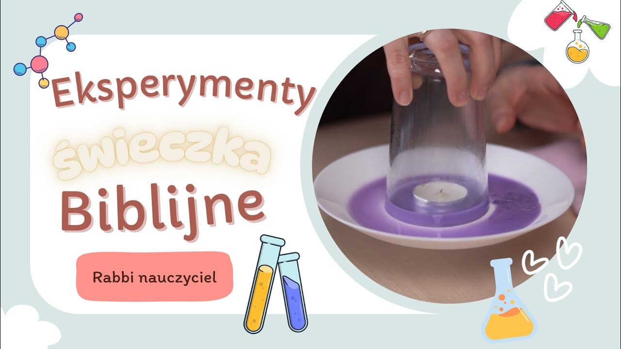 Eksperymynty biblijne: Świeczka - Rabbi Nauczyciel || Chrześcijańska rodzina