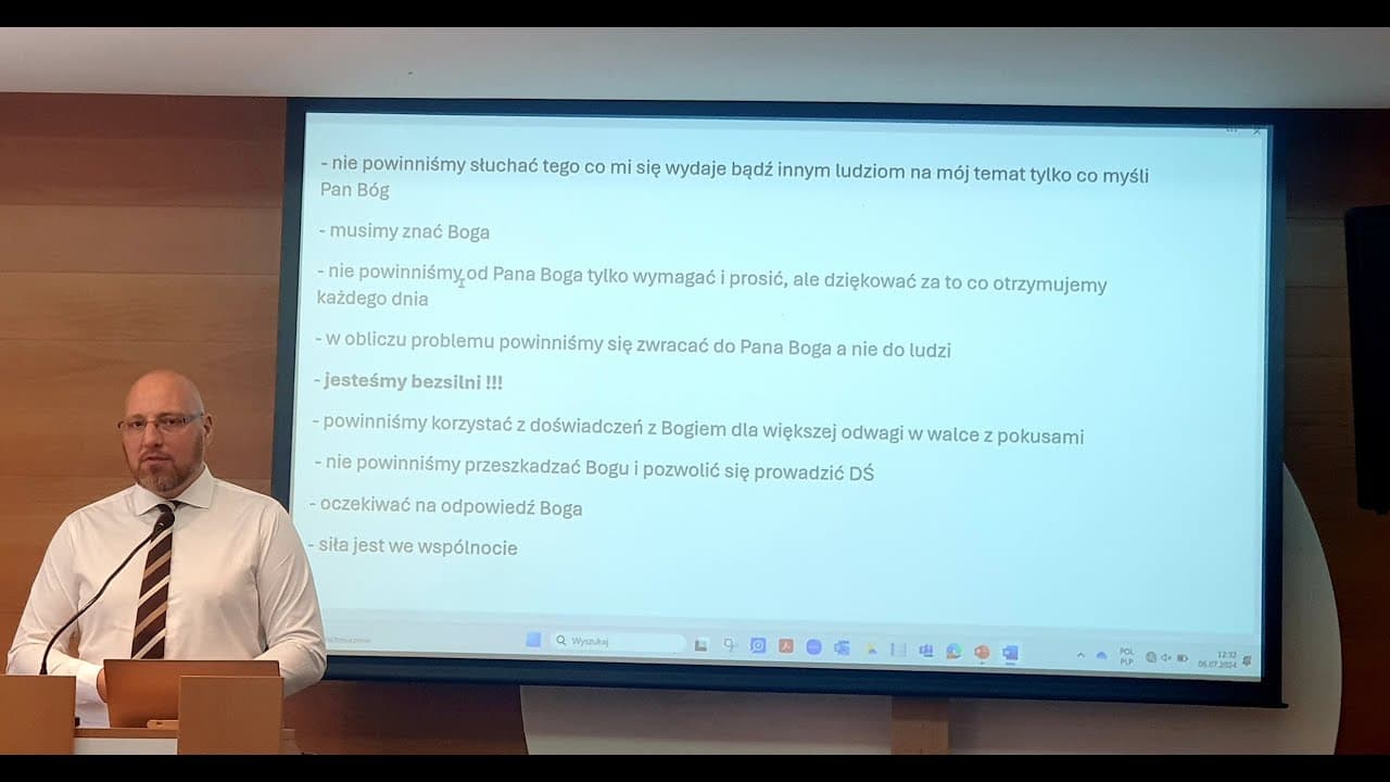 Być uczniem, a nie nauczycielem - kazanie interaktywne