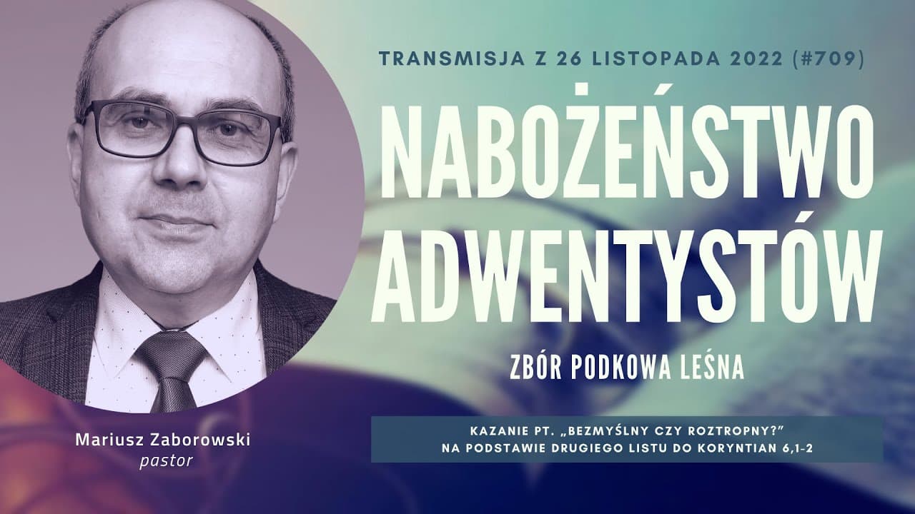 Nabożeństwo Adwentystów - Podkowa Leśna (221126-#709)