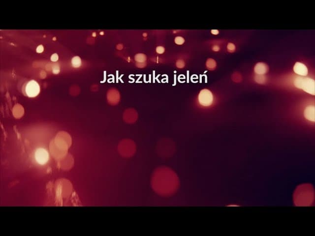 Jak szuka jeleń (67) - z tekstem i wokalem